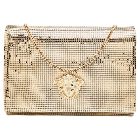 gold versace clutch|versace clutch sale.